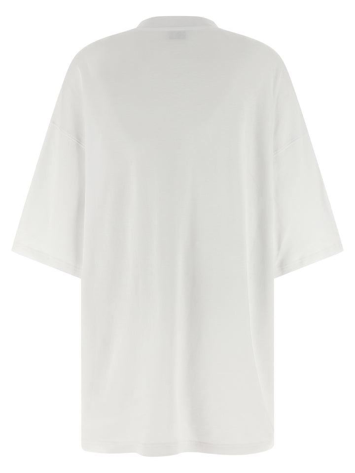 Moschino White Cotton Short Dress