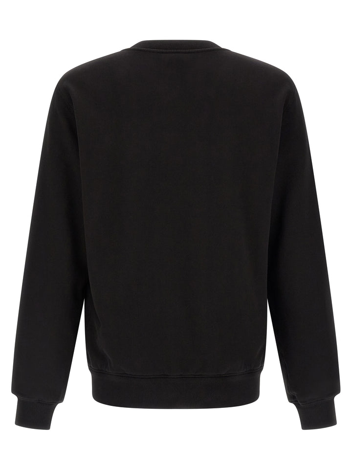 Dolce & Gabbana Black Cotton Sweatshirt