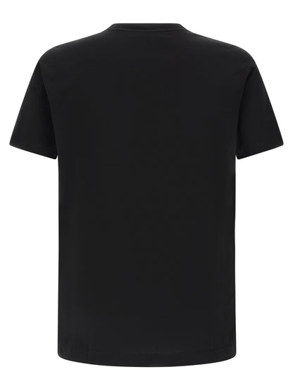 Dolce & Gabbana Black Cotton T-Shirt