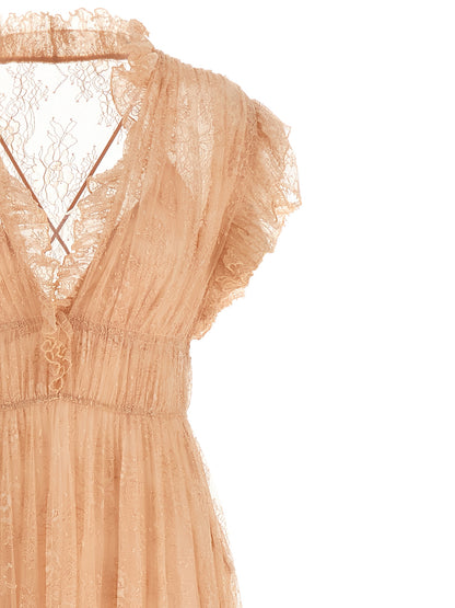 Alberta Ferretti Multicolor Polyamide Long Dress