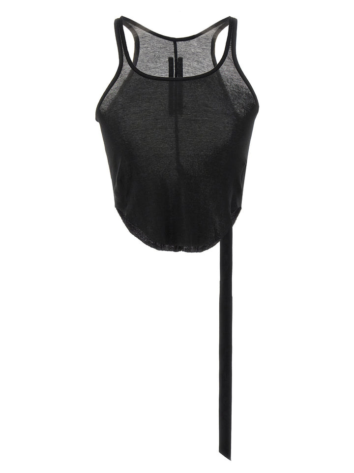 DRKSHDW Black Cotton Tank Tops
