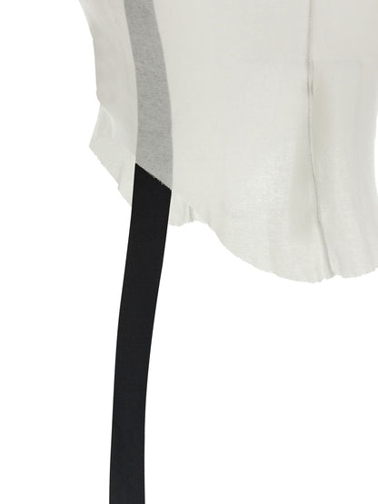 DRKSHDW White Cotton Tank Tops