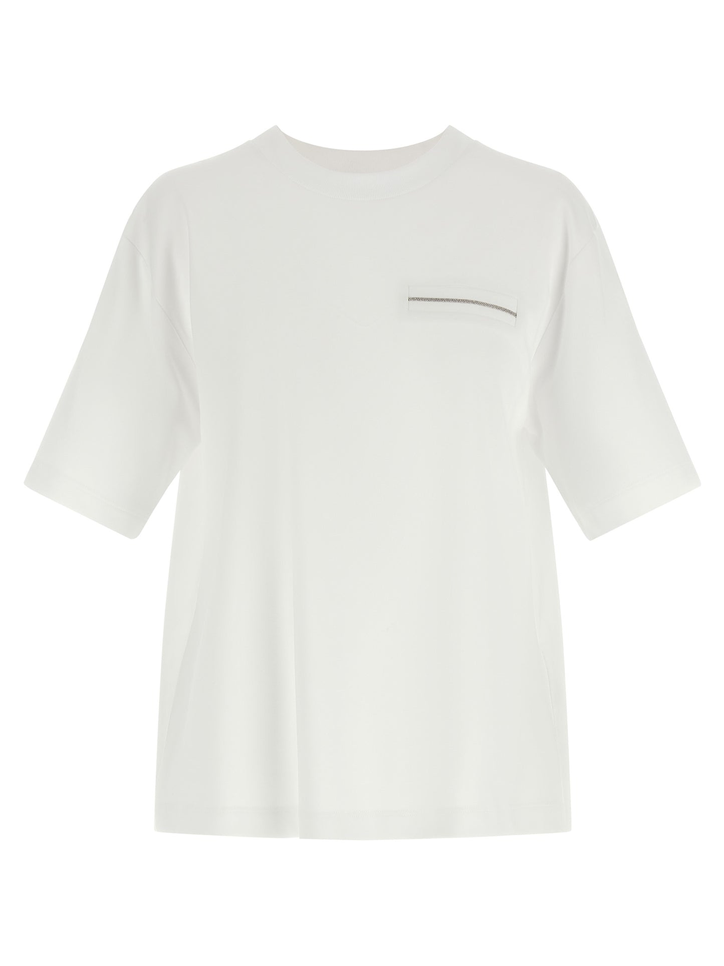 Peserico White Cotton T-Shirt