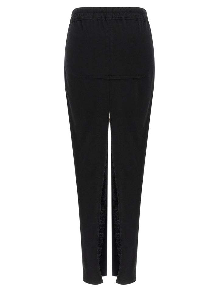 DRKSHDW Black Cotton Mini Skirt