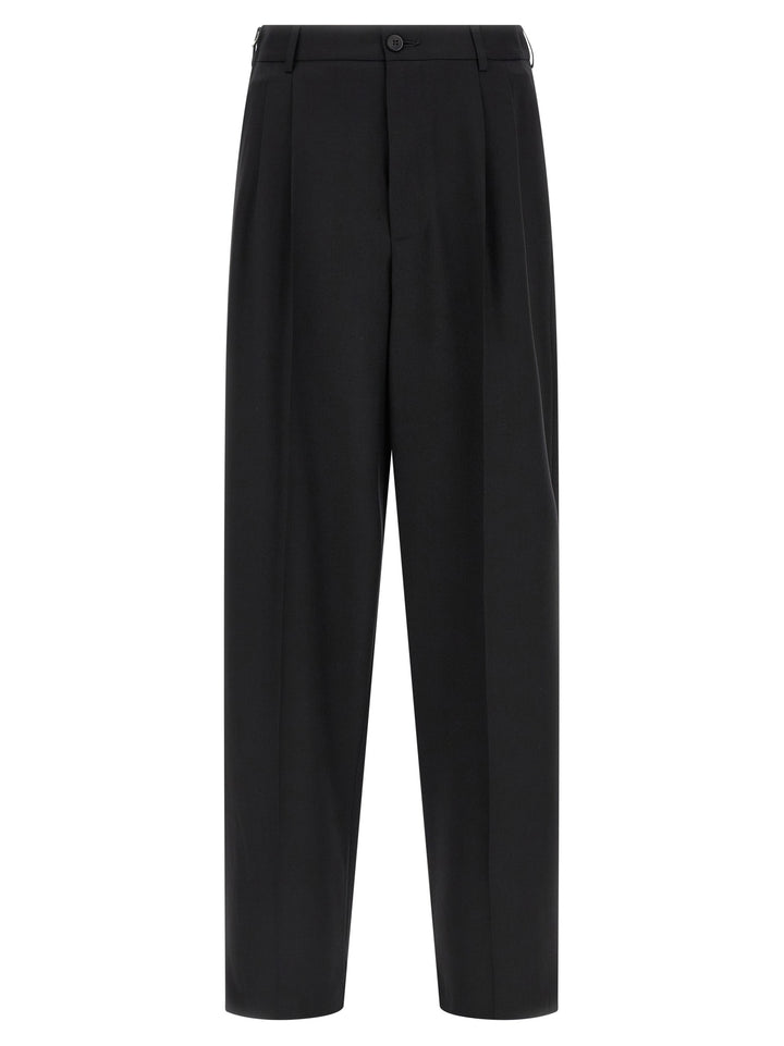 Magliano Black Wool Dress Pants