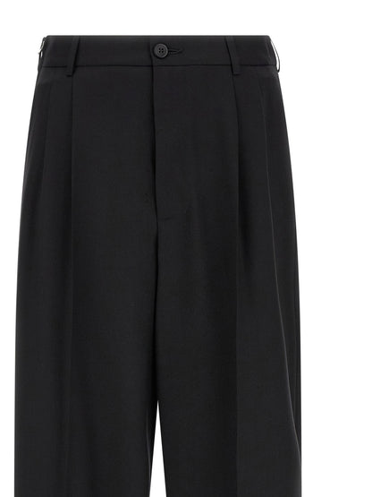 Magliano Black Wool Dress Pants