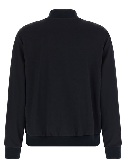 Peserico Blue Cotton Bomber