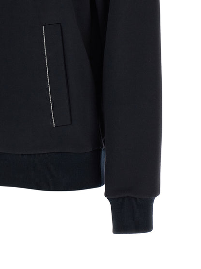 Peserico Blue Cotton Bomber