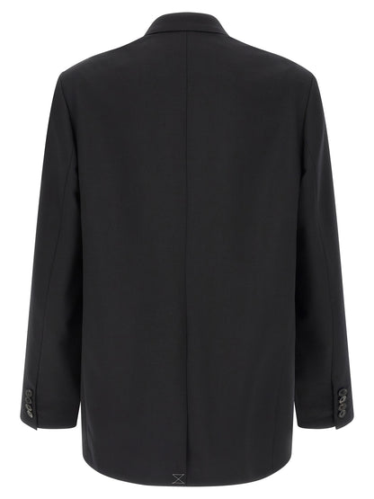 Dries Van Noten Black Wool Blazer