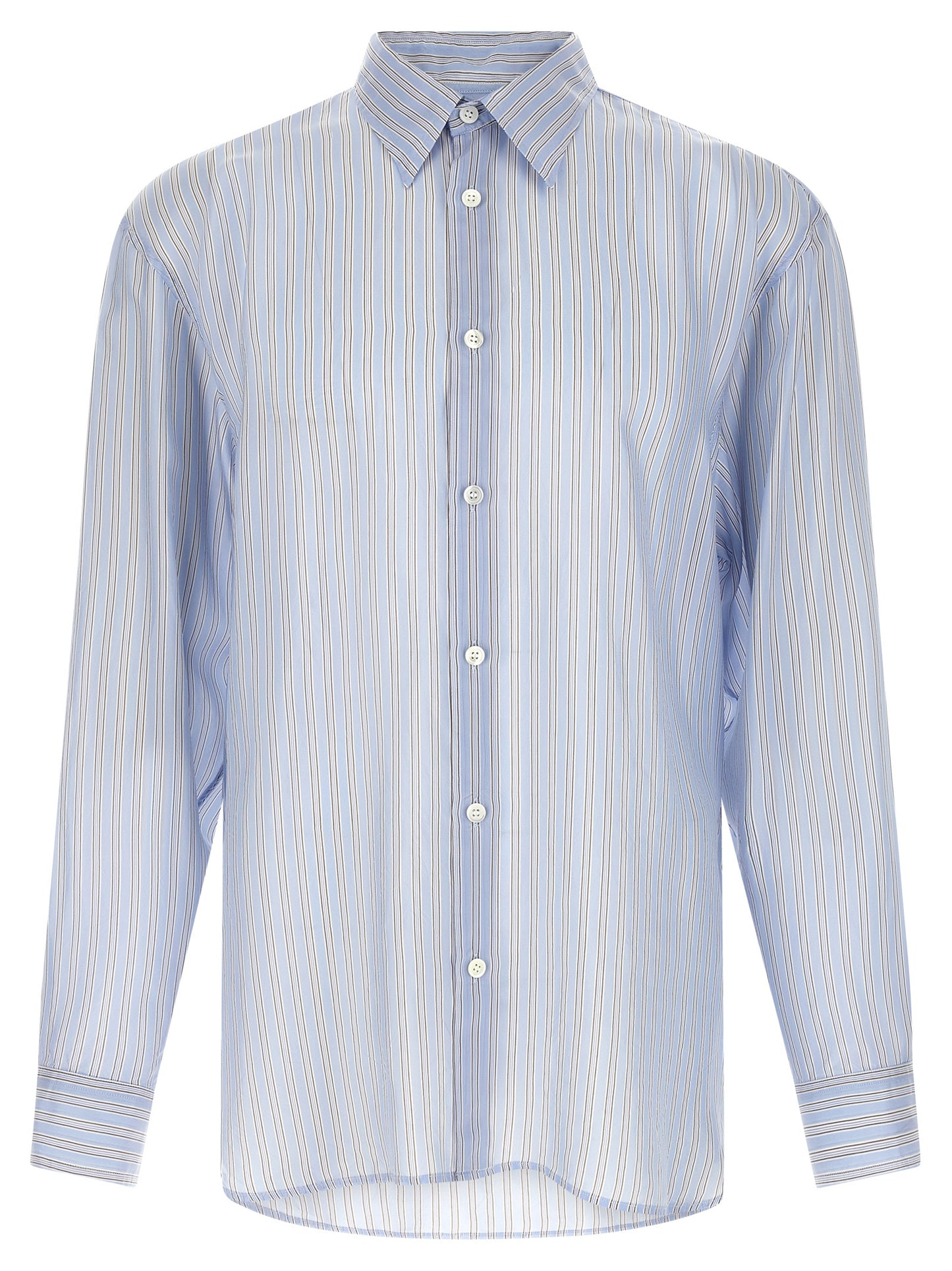 Dries Van Noten Blue Copper Blouse
