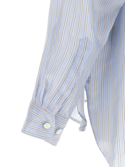 Dries Van Noten Blue Copper Blouse