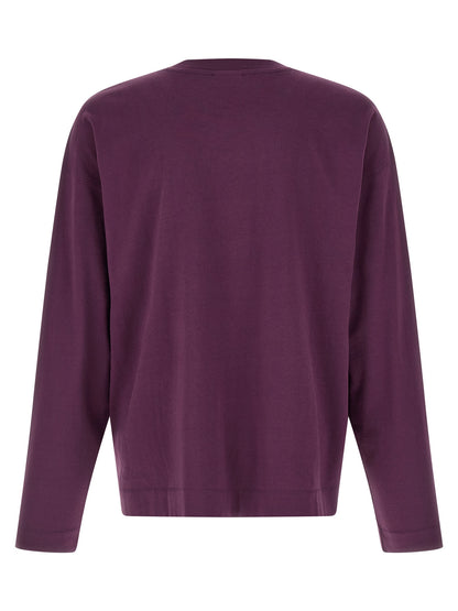 Dries Van Noten Purple Cotton T-Shirt
