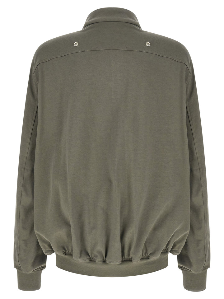 Rick Owens Gray Cotton Sweatshirt