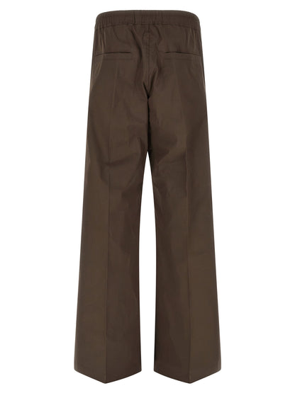 Rick Owens Brown Cotton Cargo Pants