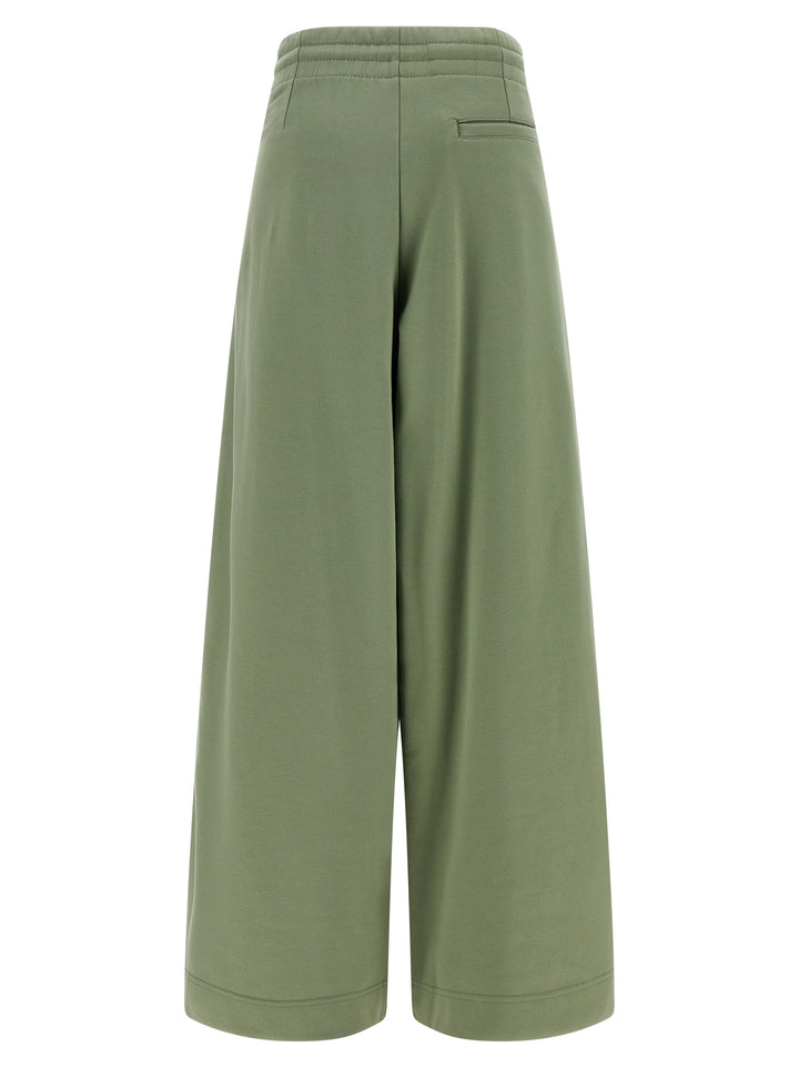 Dries Van Noten Bicolor Cotton Casual Pants