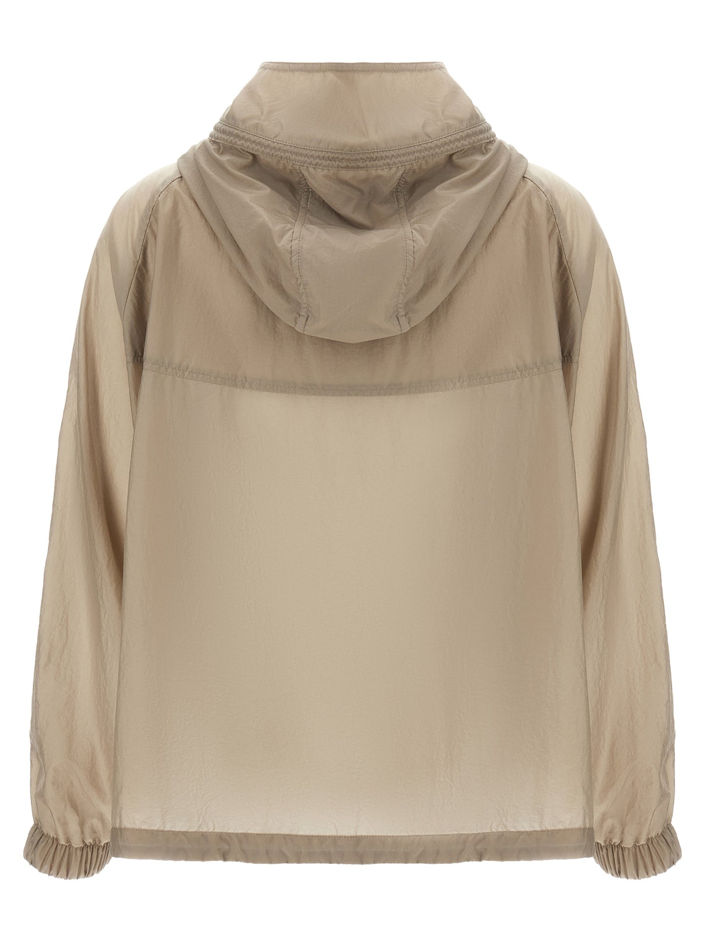 MooRER Beige Polyester Shell Jacket