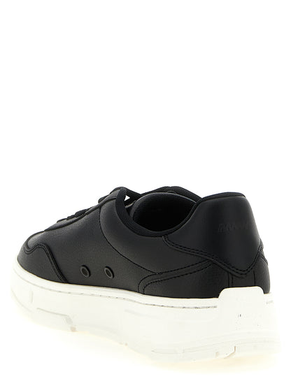 Hugo Boss Black Polyester Low Top Sneakers