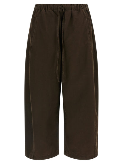 Entire Studios Brown Cotton Casual Pants