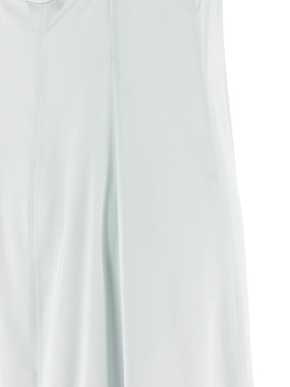 Peserico Blue Viscose Long Dress