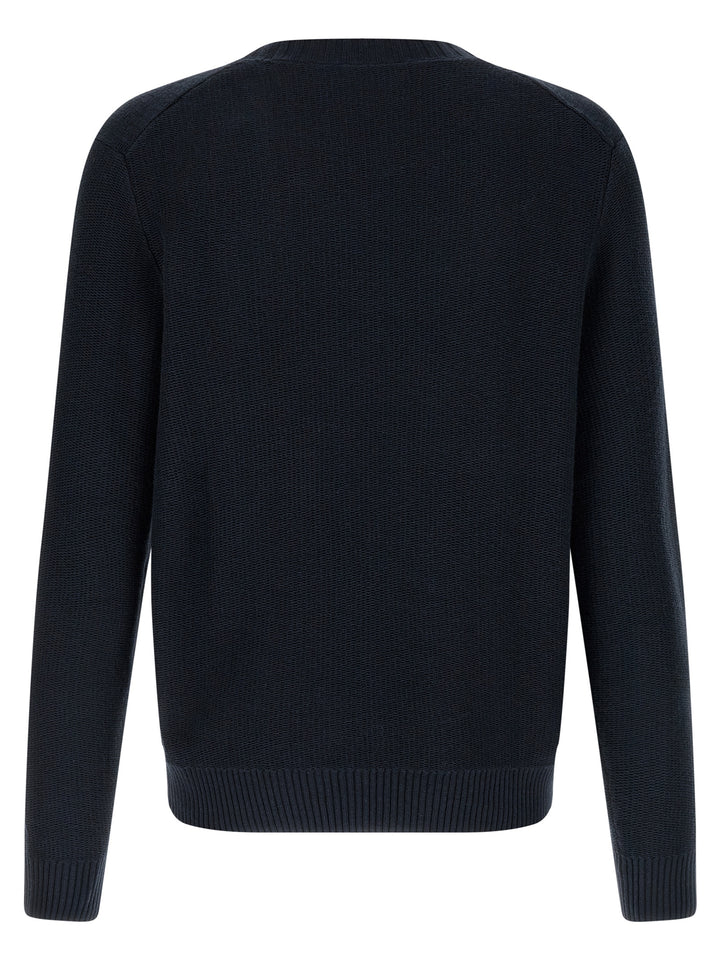Ballantyne Blue Cotton Cardigan