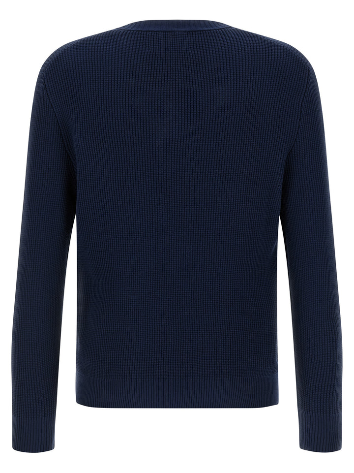 Ballantyne Blue Cotton Cardigan