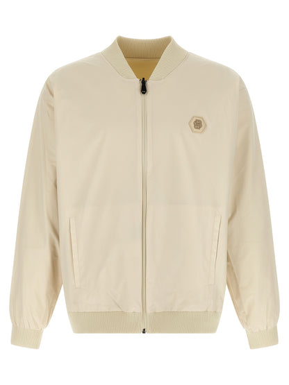 Hugo Boss Beige Polyamide Bomber