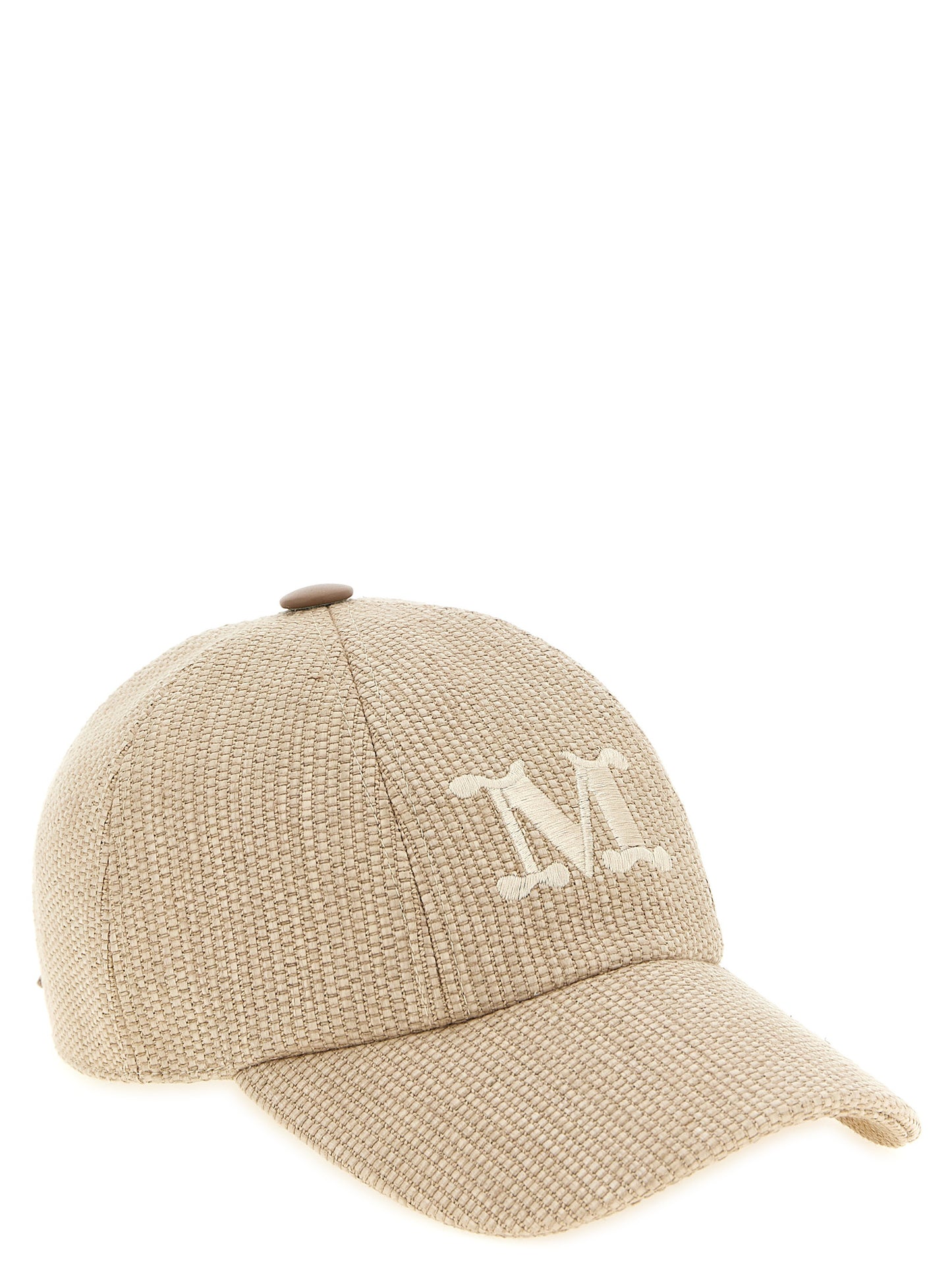 Max Mara Beige Cotton Cap (Baseball Hat)