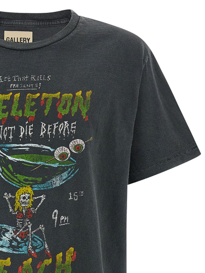 GALLERY DEPT. Black Cotton T-Shirt