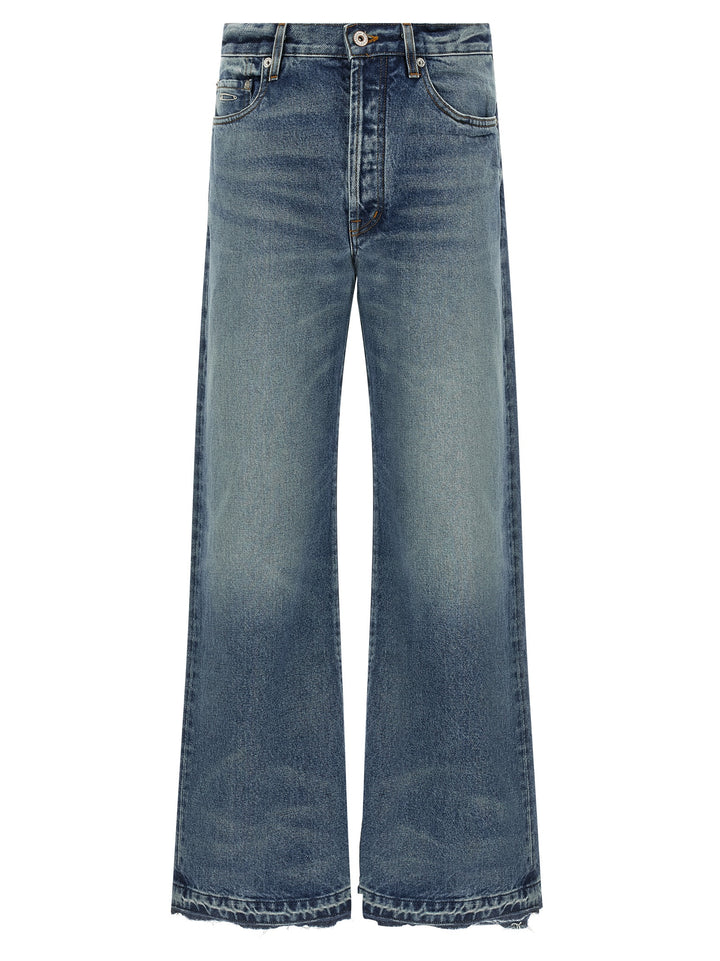 GALLERY DEPT. Blue Cotton Jeans Denim