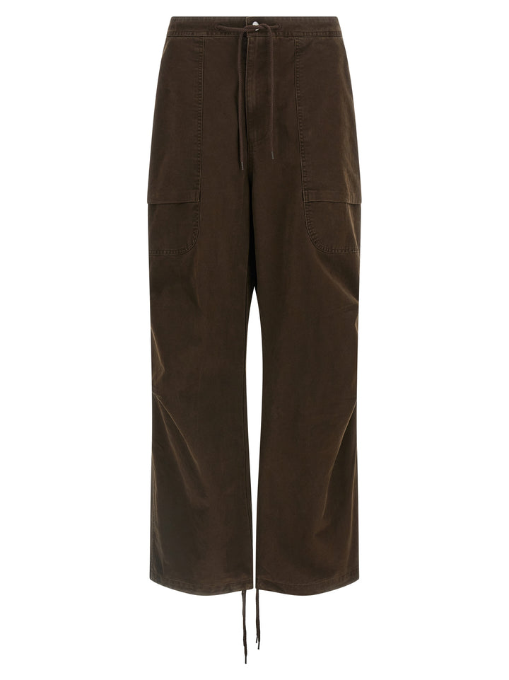 Entire Studios Brown Cotton Cargo Pants