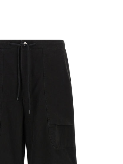 Entire Studios Black Cotton Cargo Pants