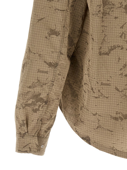 LAMINAR Beige Polyamide Blouse