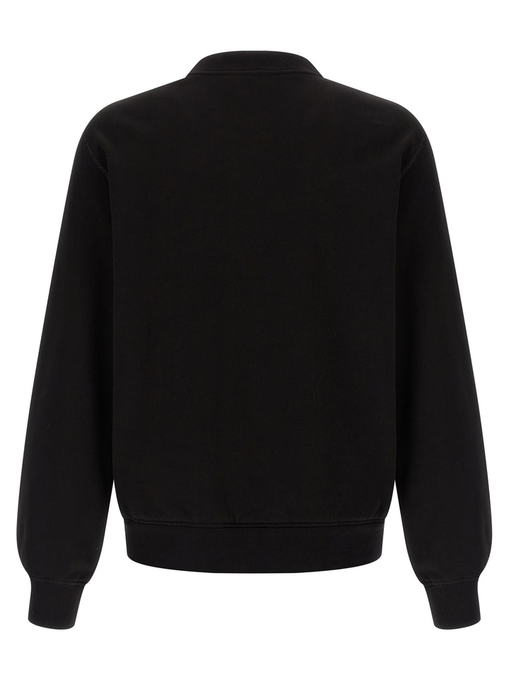 Dolce & Gabbana Black Cotton Sweatshirt
