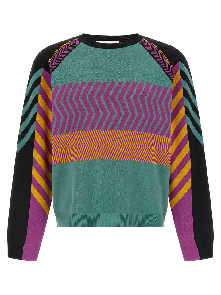 Kiko Kostadinov Multicolor Cotton Cardigan