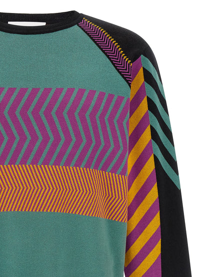 Kiko Kostadinov Multicolor Cotton Cardigan