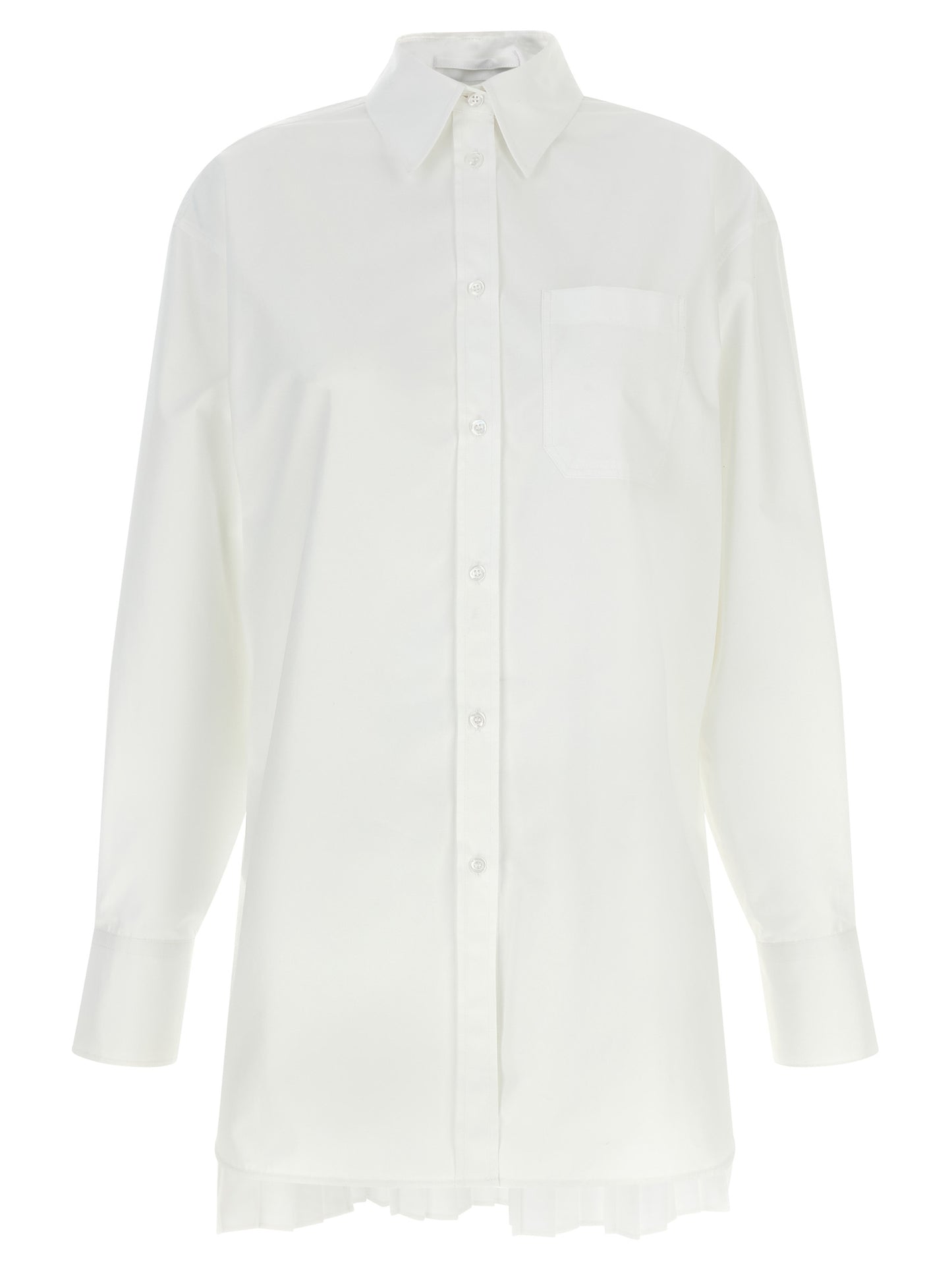 Sportmax White Cotton Blouse