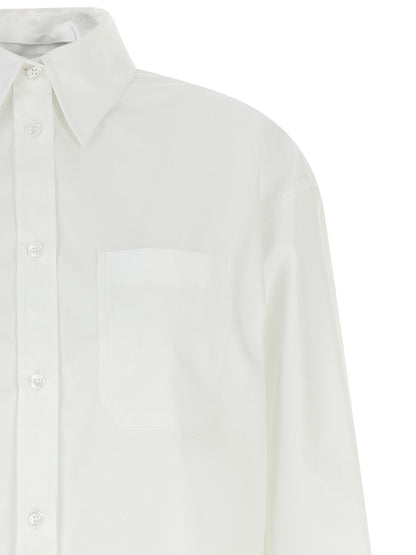 Sportmax White Cotton Blouse