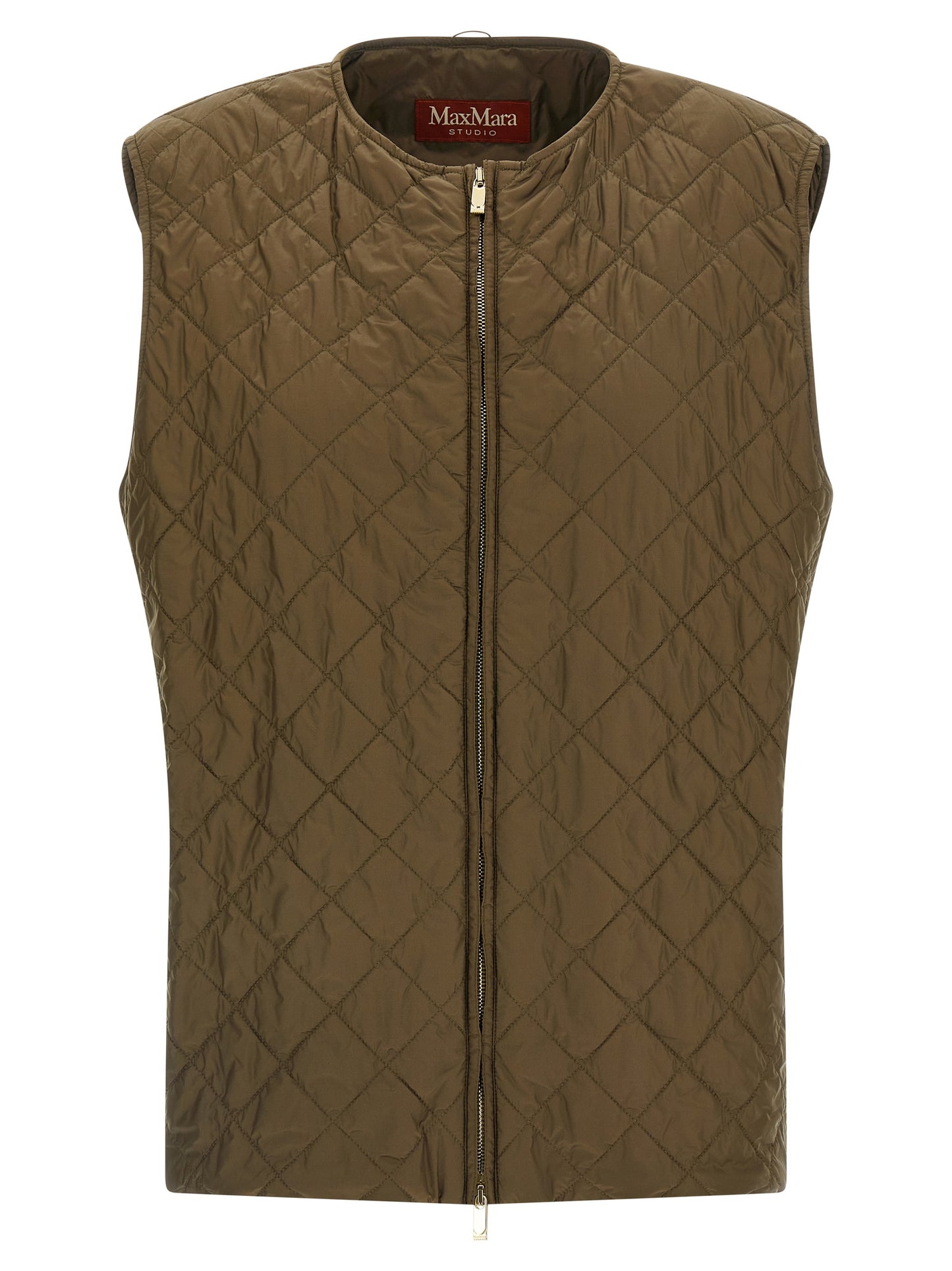Max Mara Bicolor Virgin Wool Coat
