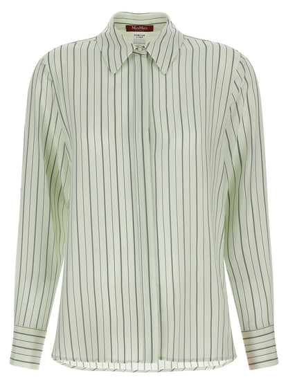 Max Mara Bicolor Silk Blouse