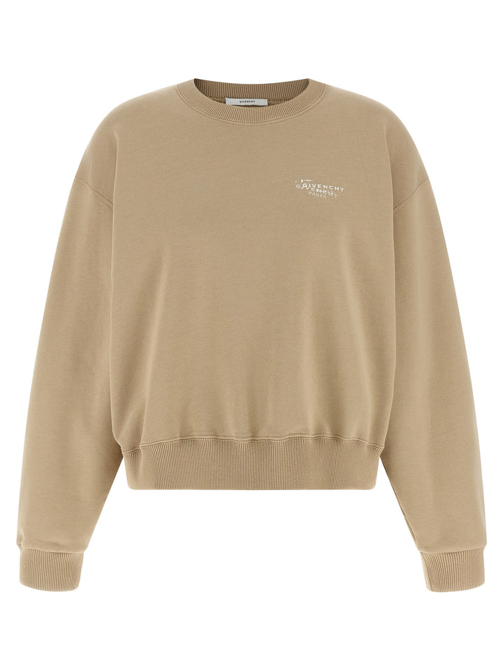 Givenchy Beige Cotton Sweatshirt