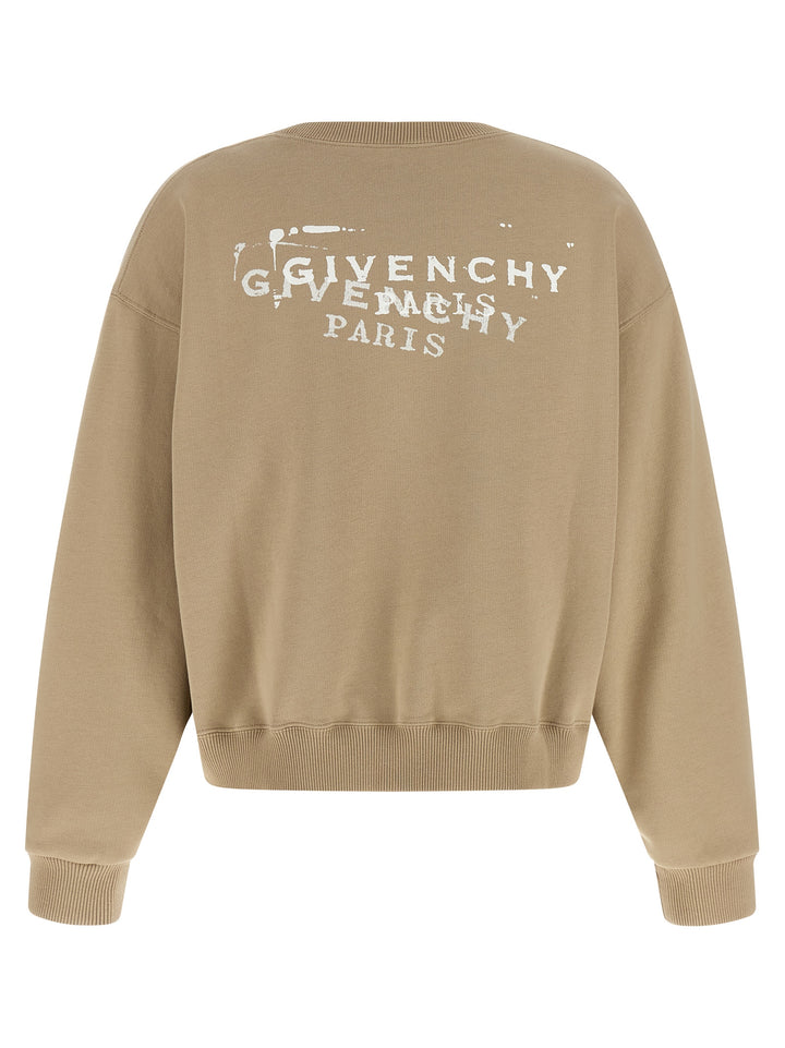 Givenchy Beige Cotton Sweatshirt