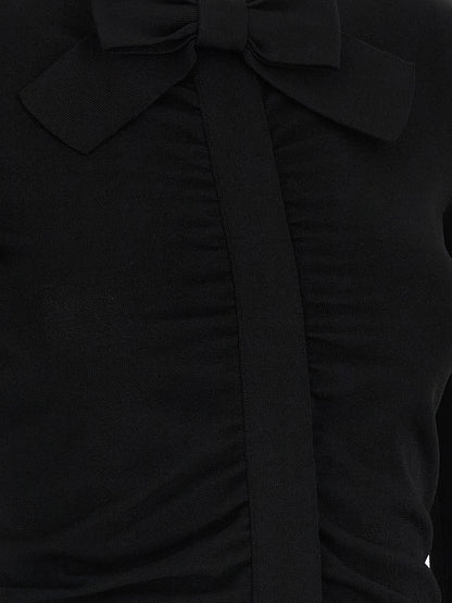 Valentino Garavani Black Viscose Cardigan