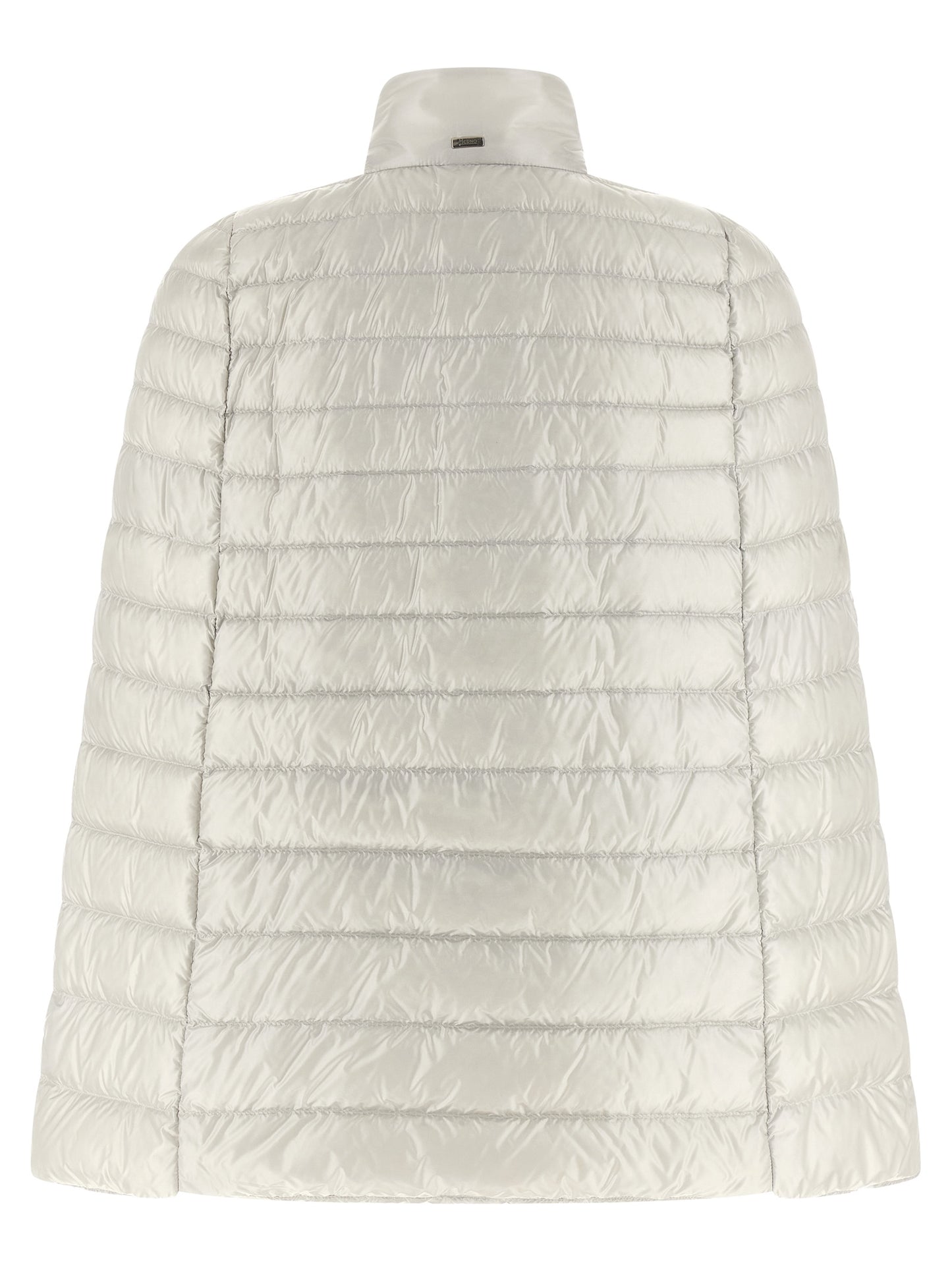 Herno Gray Polyamide Full-Length Jacket