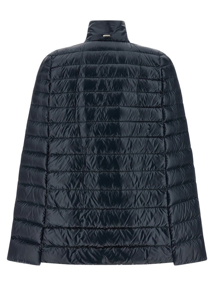 Herno Blue Polyamide Coat