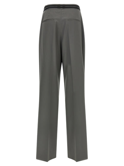 Armarium Gray Virgin Wool Dress Pants