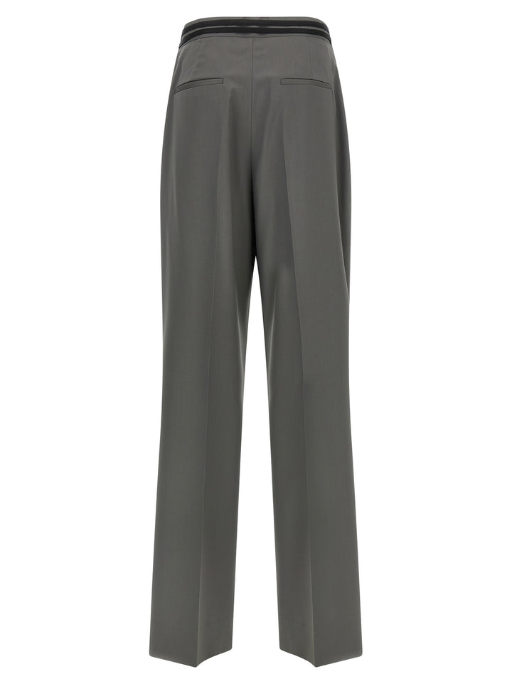 Armarium Gray Virgin Wool Dress Pants