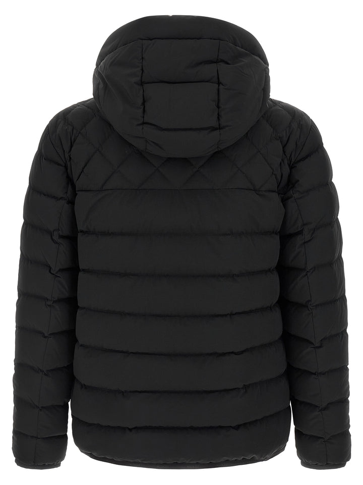 Mackage Black Nylon Full-Length Jacket