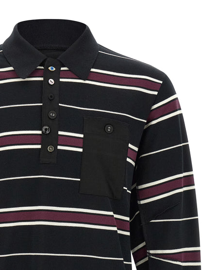 Undercover Multicolor Cotton Polo Shirt