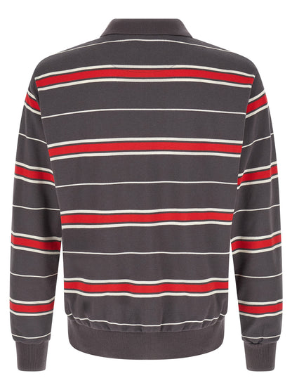 Undercover Gray Cotton Polo Shirt