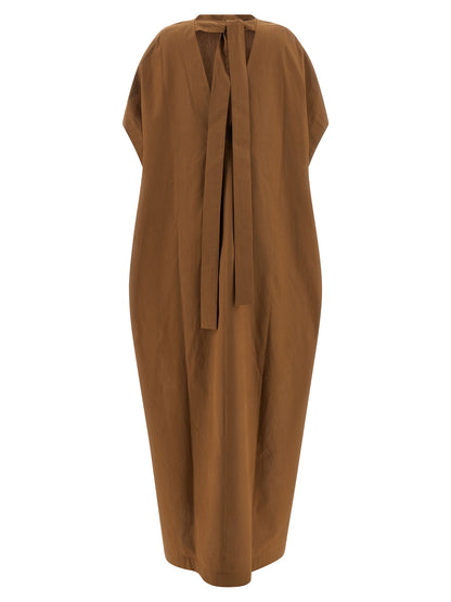 Armarium Brown Cotton Long Dress